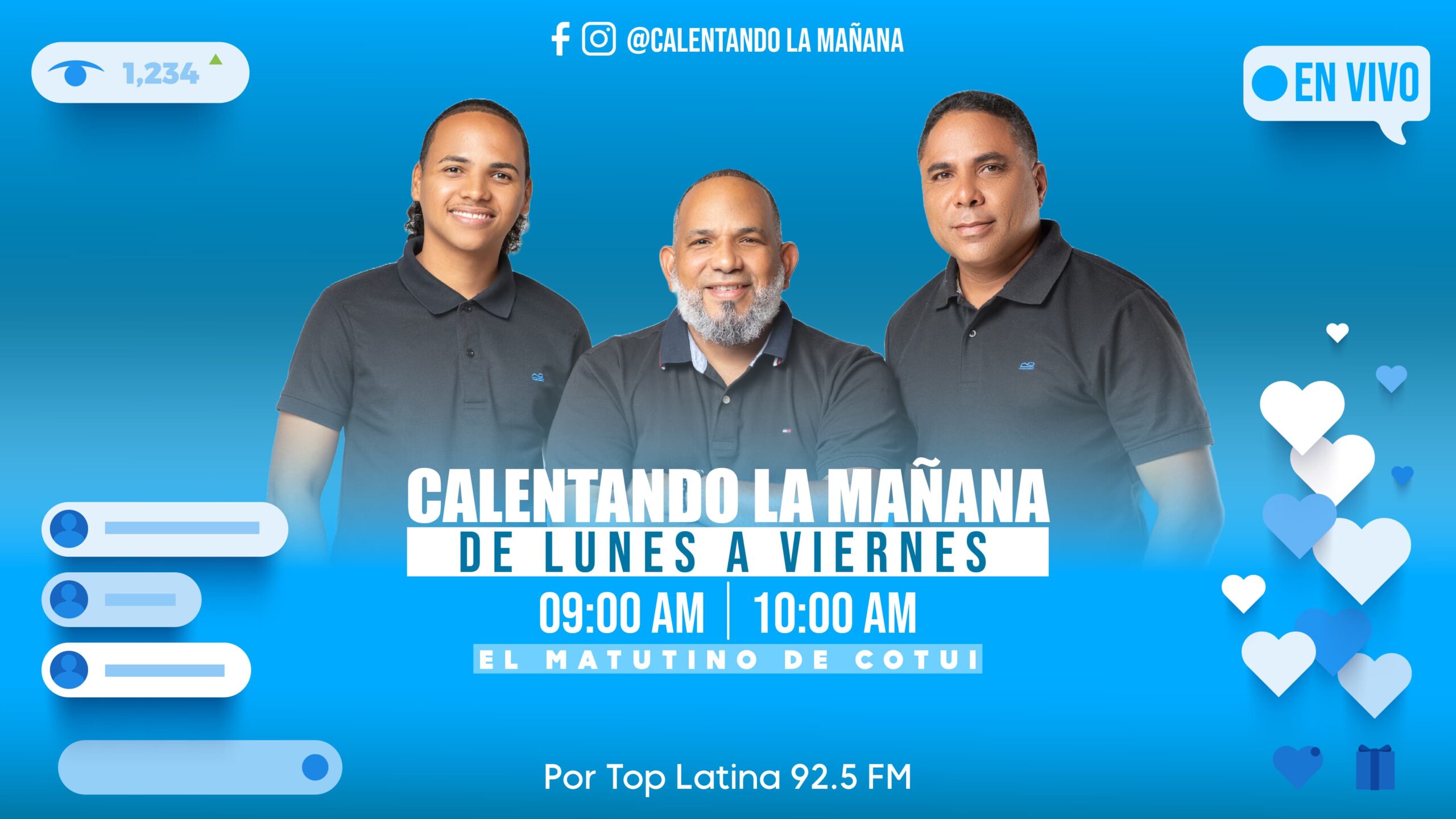calentando la manana